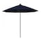 California Umbrella 9' Black Aluminum Market Patio Umbrella, Olefin Navy 194061335581 - alternate 1